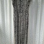 Anthropologie Zadie Boho Paisley Graphic Satin Flutter Sleeve Jumpsuit Petite 4P Photo 6