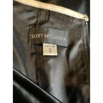 Scott McClintock Black Strapless Dress Cocktail Party Bow Belt Size 8 Photo 6