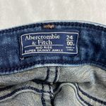 Abercrombie & Fitch Abercombie & Fitch mid Rise Super skinny ankle blue jeans size 00 Photo 1