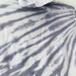 Good American  Cropped & Cool Tie Dye Hoodie Lilac White Size 5 XXL NWT Cozy Photo 8