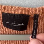 Urban Outfitters  Rust Orange Ribbed Knit Button Front‎ Cropped Tank Top Photo 1