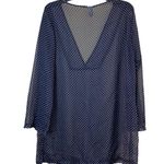 Jones New York Sport Dotted Sheer Swimsuit Coverup Size Large Photo 0