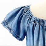 Cloth & Stone Anthropologie Cloth + Stone Size S Chambray Dress Mini Bohemian Classic Summer Photo 5