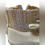 Skechers Women’s High-Top Sneakers | Glitter Effect Upper, Rhinestone Accents 8 Photo 3