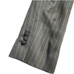 Giorgio Armani  Grey Pinstripe Suit Skirt Womens Grey Virgin Wool Sz 42 38 US 6 Photo 10