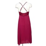 Eloise Pleated Midi Dress Lace Whimsical FairyCore Size Small Purple Photo 8