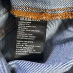 BDG Urban Outfitters Button Front Frayed Hem Denim Skirt Photo 4