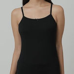 Love Charm 🖤 Women’s Black Scoop Neck Tank Top🖤 ~One Size Photo 0