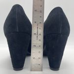 AGL Attilio Giusti Leombruni Womens 40 (US 9.5) Pumps Heels Black Suede Horsebit Photo 5