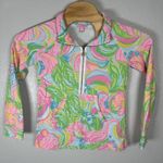 Lilly Pulitzer Skipper Popover Size Small Multicolor 1/2 Zip Sweater Athleisure Photo 0