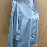 Jones New York women L satin Longsleeve pants pajama set green Photo 11