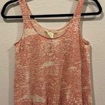 Staring At Stars Round Neck Pink Tank Top Photo 0