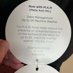 Meta Scrubs Black Medium Scrub Top Photo 9