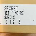 Unisa Black Suede Loafer Heels Photo 6