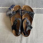 Birkenstock NWT Bali Soft Footbed Oiled Leather Black Size 40 US 9 Photo 2