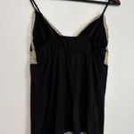 Flora Size Medium Black and Ivory Lace Short Sleep SET Photo 5