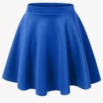 Balera Dancewear Dancewear Solutions Neoprene Skater Skirt Blue Photo 0