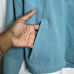 Adidas Vintage Originals women’s fleece pullover - Blue/White - Size Large Photo 6