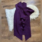 Elliatt  Reception Cascade Ruffle Strapless Cocktail Dress Photo 1