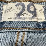 Free People NEW Free Bird Jeans sz 29 Light Wash Distressed Jeans Loose Fit Photo 3