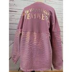 Disney Vacation Club Spirit Jersey Mickey Mouse Sweatshirt Sequins Large 2022 Photo 3