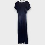 NWT Lulus | Ravishing Charm Black Ruffled Wrap High Photo 2