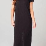 ATM black midi pocket tee dress Size XS Photo 2