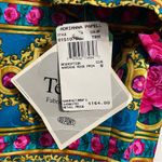 Adrianna Papell 💙💖 NWT Vintage 1980s Deadstock Rose Baroque 100% Silk Blazer Photo 7