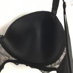 Adrienne Vittadini Black Lace Demi Underwire Contour Bra 40DD Photo 4