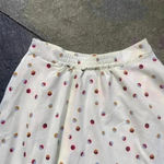 Modcloth A-Line Midi Skirt Size S Polka Dot Lined And Pockets Coquette Twee Photo 6