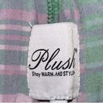 Revolve Plush Plaid Sarong Skirt(Size Medium) Photo 4