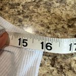 Free People  White Relaxed Sleeveless Tank Top Photo 6