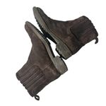 via spiga  Womens Sz 6 Erisa Chelsea Brown Suede Leather Booties Ankle Boot Photo 6