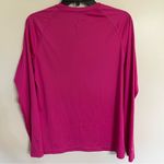 Holloway Women’s  Long Sleeve Pink Athletic Shirt Size Medium Stretch Photo 8