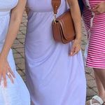 Old Navy  Lavendar Fit & Flare Cami Midi Dress Photo 1