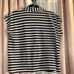 Sigrid Olsen  Size M Boxy Linen Polo Photo 7