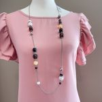 Fossil NWT ‎ Ebony Multi-Color 38 inches Necklace Photo 0