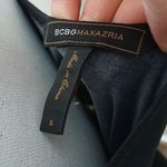 BCBG Maxazria black & white abstract midi dress size Small Photo 9