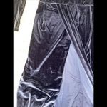 DESIR COUTURE Gray Velvet Gown Maxi Dress Sash High Slit‎ M Size M Photo 4