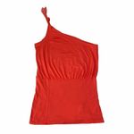 Free People ‎ Shindig One Shoulder Top Orange Large Photo 8