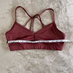 Alo Yoga  Candied Plum Women’s Sports Bra Athletic Activewear Sz M EUC Photo 3