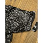 Karen Kane Womens Sequin Cape Size 3X Silver Blue Mist Evening Party Sparkle NWT Photo 3