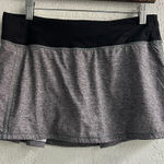 Lululemon Gray and Black Athletic Skort Photo 0