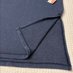 Free People NEW!  MOVEMENT Back Me Up MEDIUM Midnight Navy Blue Sweatshirt Relax Photo 10