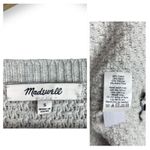 Madewell Landmark Texture Zipper Sweater in Gray Photo 10