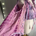 Style Rack Pink Puff Sleeve Crop Blouse Photo 7