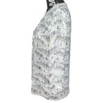 Banana Republic Cityscape Hidden Button Blouse Photo 2