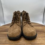 Rugged Outback Boots Brown Suede Leather Outdoor Travel Hiking Women's 5.5 Photo 3