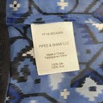 Veronica Beard Cabo Boho Paisley Printed Silk Blouse Sz 2 Back Zip Long Sleeve Photo 5