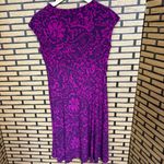 CHAPS Purple Dress Size Small Photo 1